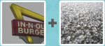 Pictoword level 112 - In Sign Burger Sleet Hailstones