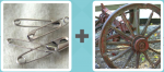Pictoword level 114 - Safety Pins Cart Wheel