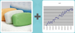 Pictoword level 135 - Soap Bar Graph Rise Gain
