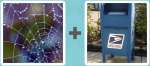 Pictoword level 14 - Spider Web Post Mailbox
