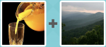Pictoword level 140 - Pour Juice Orange Mountains Range Ridge