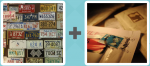 Pictoword level 146 - Licence Plates Stamps Mail