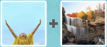 Pictoword level 151 - Up Joy Waterfall