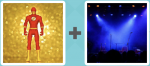 Pictoword level 177 - Flash Hero Stage Spotlights