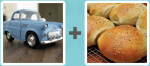 Pictoword level 183 - Car Buns Bread