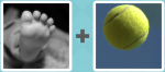 Pictoword level 2 - Foot Toes Tennis Ball