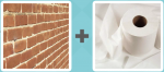 Pictoword level 211 - Bricks Wall Toilet Roll