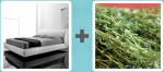 Pictoword level 213 - Bed Green Plant