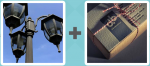 Pictoword level 232 - Lamps Parcel Box