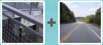 Pictoword level 24 - Fence Rail Road Highway