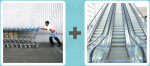 Pictoword level 244 - Push Trolley Escalator Stairs