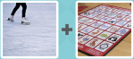 Pictoword level 257 - Ice Skate Board Game
