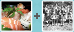 Pictoword level 261 - Fish Sushi Salmon Photo Grey