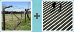 Pictoword level 285 - Fence Stripes