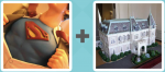 Pictoword level 315 - Superman House Model Dollhouse