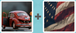 Pictoword level 360 - Car Beetle USA Flag American