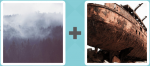 Pictoword level 406 - Mist Fog Ship Wreck Rust