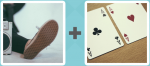 Pictoword level 417 - Foot Aces Cards Pair