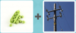 Pictoword level 44 - Peas Pod Pole Electricity