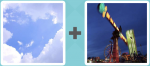 Pictoword level 47 - Air Sky Clouds Ride Swing Fair