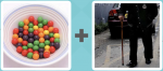 Pictoword level 477 - Sweets Candy Walking Stick Cake
