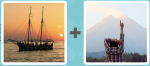 Pictoword level 510 - Boat Sail Up Peak Summit Mountain