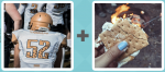 Pictoword level 520 - Football Player Shirt Helmet Smores Graham Sandwich