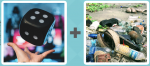Pictoword level 551 - Dice Die Four Trash Garbage Litter Junk Messy Dirty Rubbish Dump
