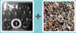 Pictoword level 554 - Black White Old Photogram Ship Crew Navy Sailors Men Brigade Wartime Riot Crowded Crowds People Mass