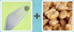 Pictoword level 58 - Fork Pea Nuts Cashews