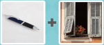 Pictoword level 68 - Pen Window Sill Slats