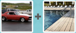 Pictoword level 85 - Car Drive Swimming Pool