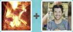 Pictoword Brands level 13 - Fire Burn Flame Hot Guy Poster Dreamy