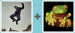 Pictoword Brands level 21 - Leap Jump High Frog Toad Green