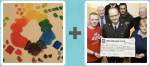 Pictoword Celebrities level 2 - Shade Hue Paint Check Donation Charity Grant