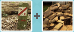 Pictoword Celebrities level 27 - West East Sign Direction Wood Logs Timber Lumber