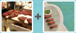 Pictoword Countries & Cities level 17 - Meat Gross Liver Butcher Pool Loungers