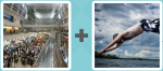 Pictoword Countries & Cities level 24 - Shopping Mall Busy Diving Swim