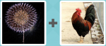 Pictoword Countries & Cities level 7 - Firework Bang Pop Cock Chicken Hen