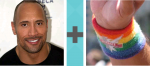 Pictoword Games level 27 - Rock Dwayne Armband Pride Rainbow
