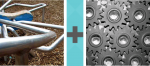 Pictoword Games level 5 - Pipes Steel Metal Rods Gears Cogs Clockwork