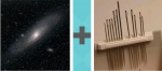 Pictoword Landmarks level 19 - Space Cosmos Milkyway Galaxy Needles