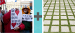 Pictoword Landmarks level 23 - Union Strike Protest Squares Grid