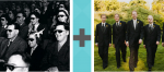 Pictoword Superheroes level 9 - Glasses Cinema Crowd Men Funeral Suits